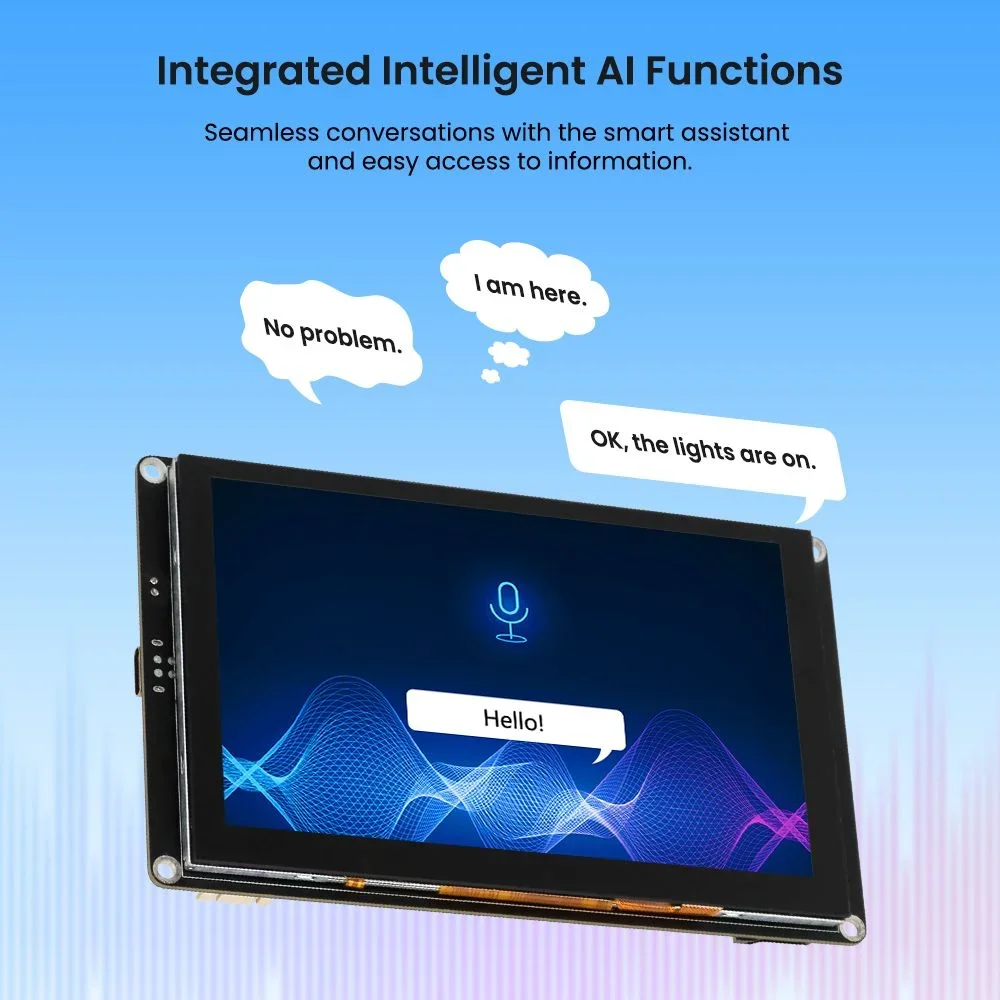 Elecrow CrowPanel Advance 5-inch HMI display front
