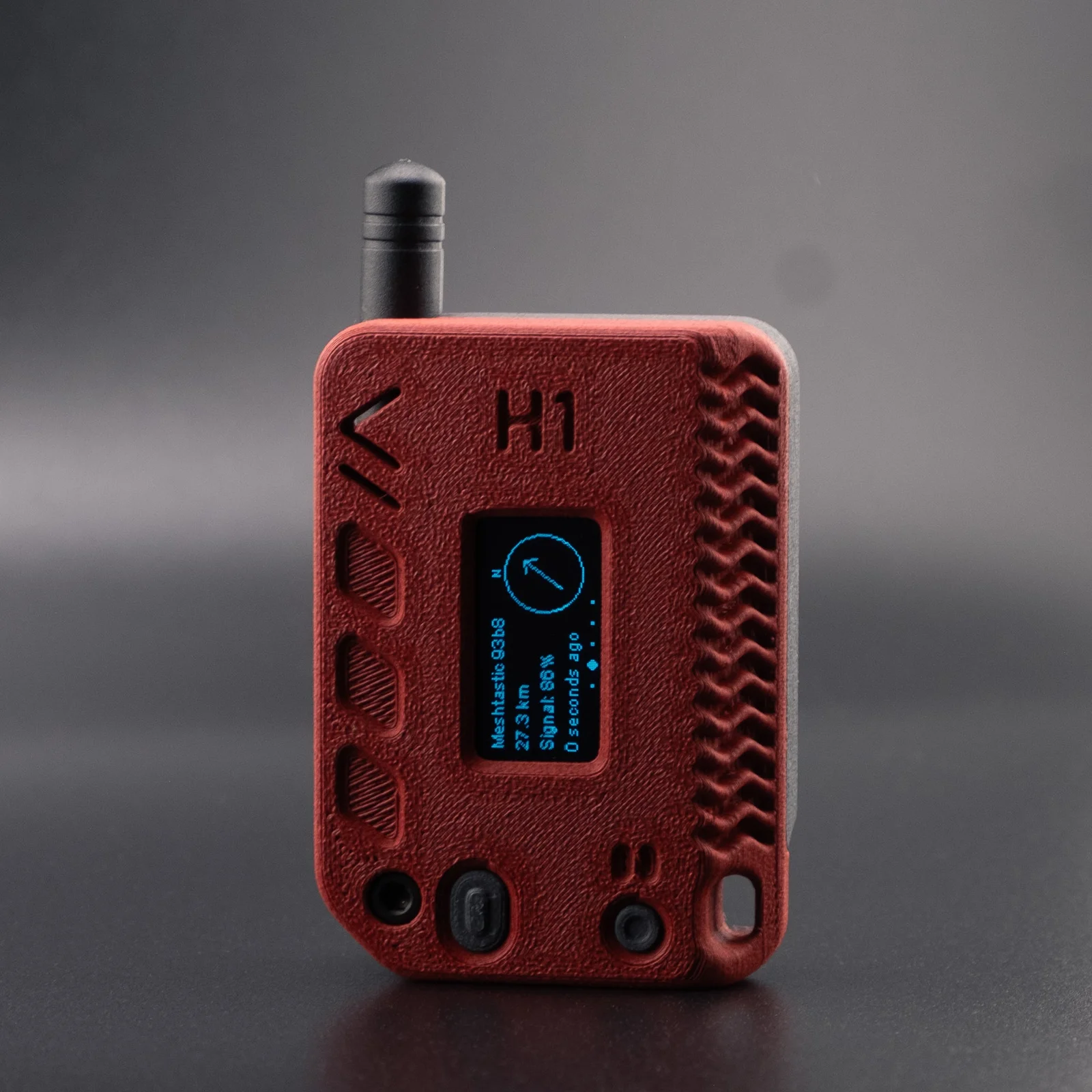 Muzi.Works H1 complete node with Heltec V3 board and display