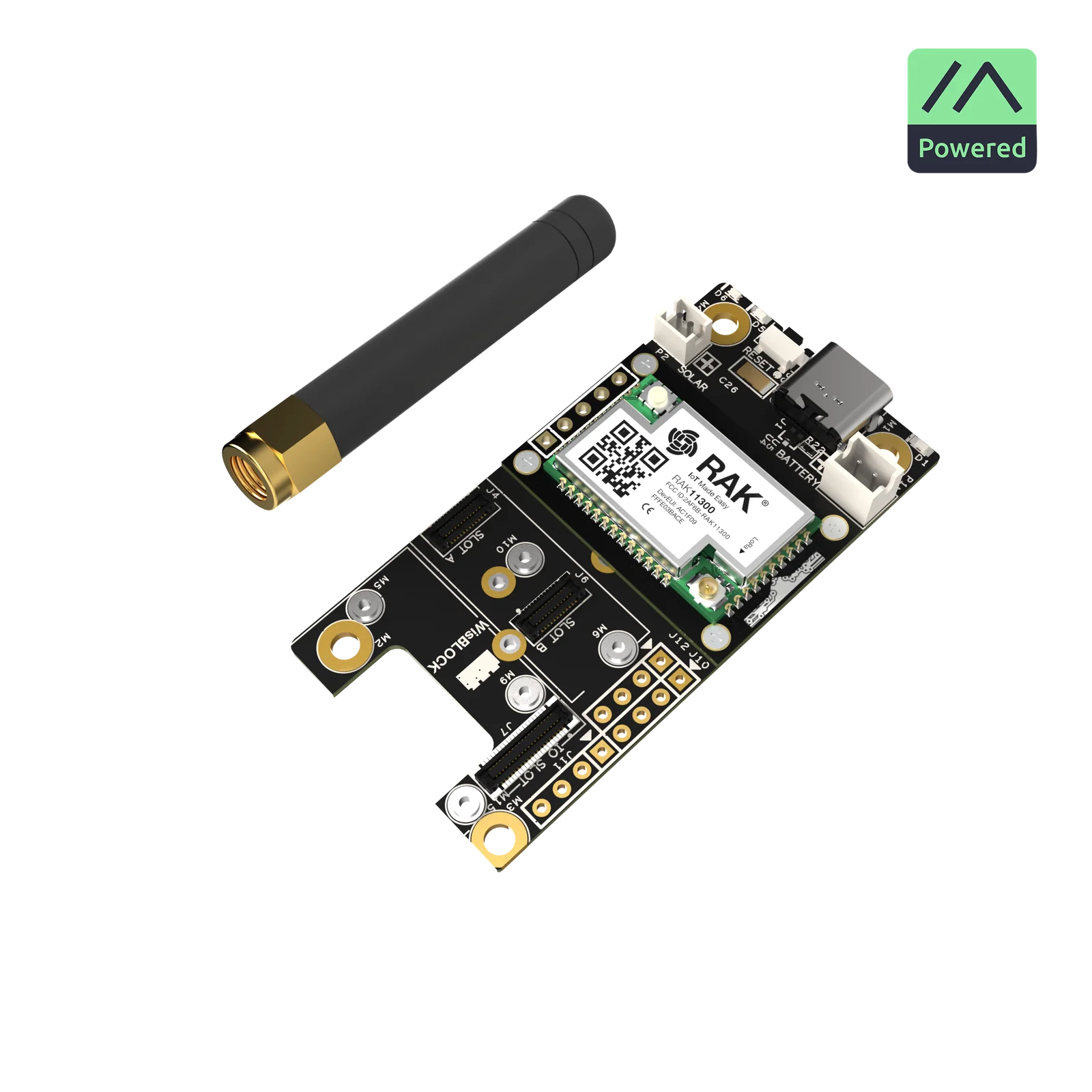 WisMesh RP2040 Starter Kit with RAK19007 base board and RAK11310 core