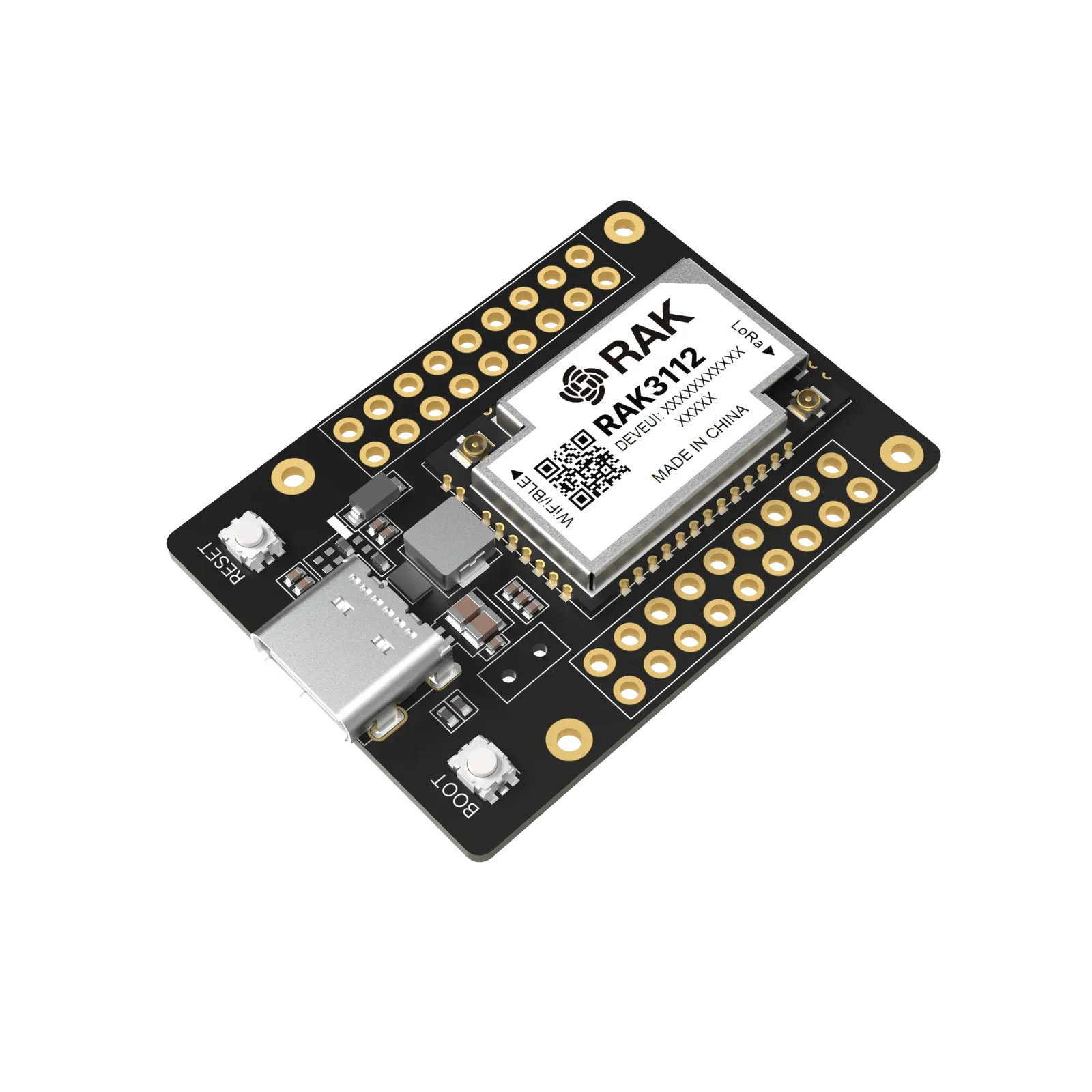 RAK3212 WisDuo breakout board with RAK3112 module