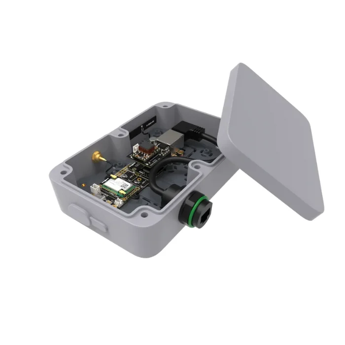 Enclosed WisMesh Ethernet MQTT Gateway with internal WisBlock radio and Ethernet module